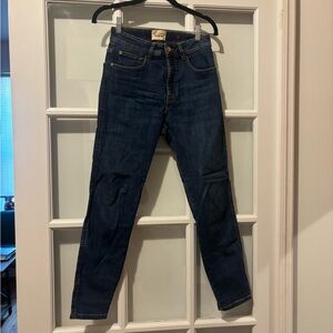 Sezane slim parfait Blue Denim Jeans size 27